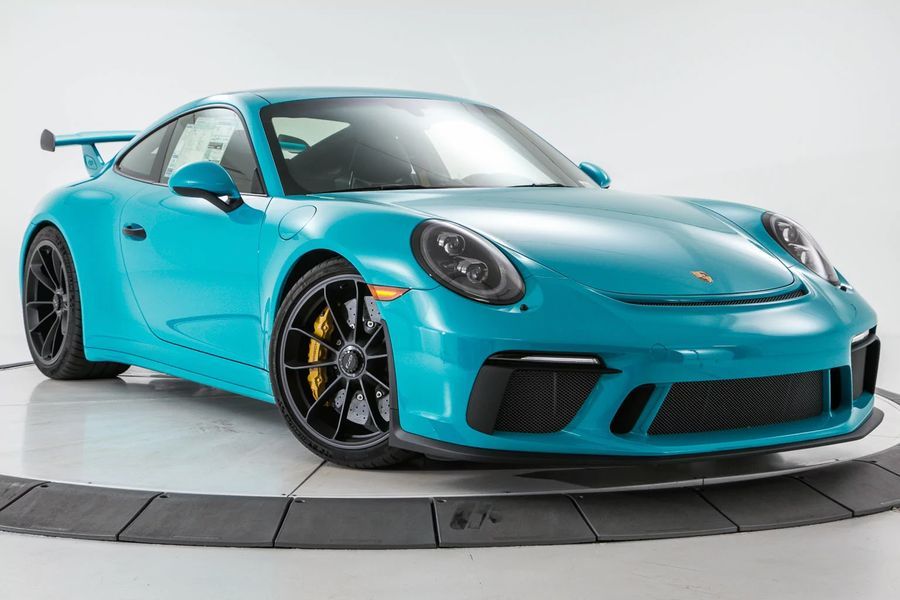 Ngắm Porsche 911 GT3 Miami Blue 2018 bắt mắt với sắc xanh độc đáo
