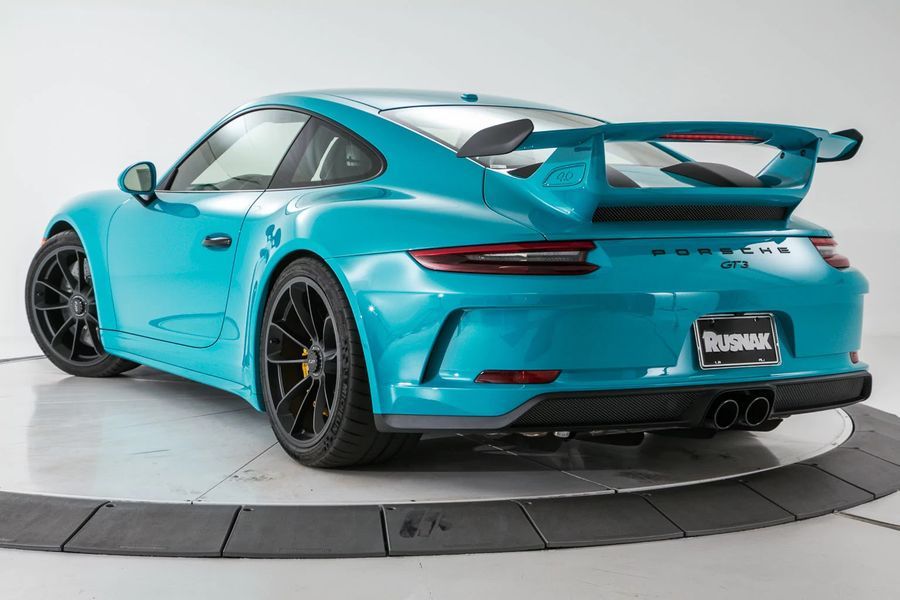 Ngắm Porsche 911 GT3 Miami Blue 2018 bắt mắt với sắc xanh độc đáo