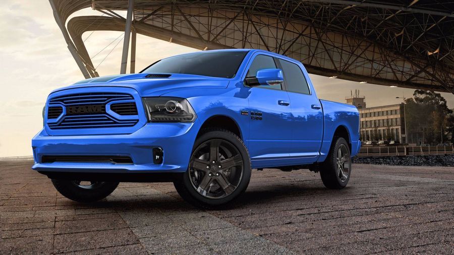 Ram 1500 Hydro Blue Sport 2018 