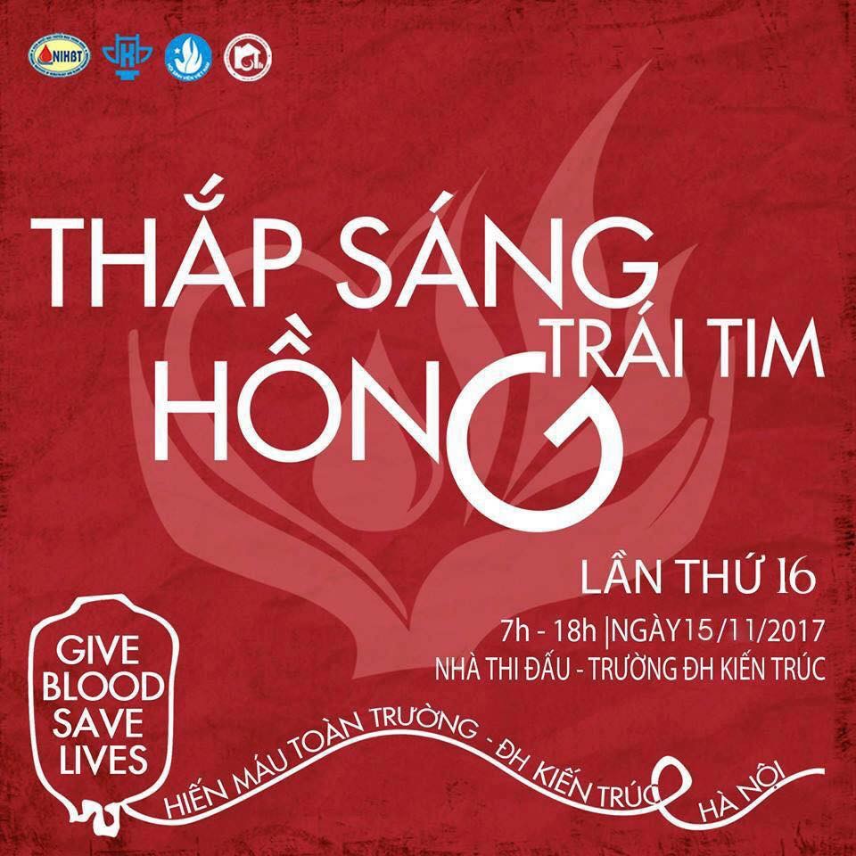 Sinh viên Kiến trúc “thắp sáng trái tim hồng”