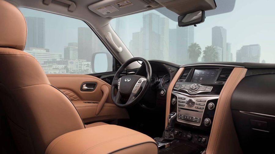Infiniti QX80 2018 được tiết lộ thêm nhiều thông tin quan trọng