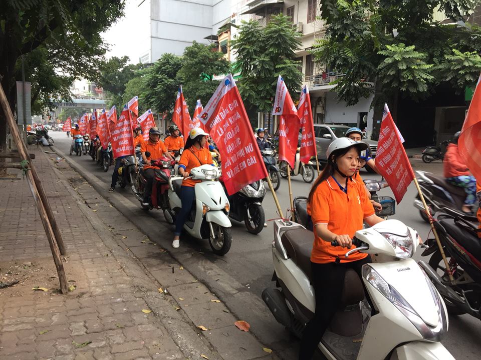 Đoàn Thanh niên Quận Hai Bà Trưng ra quân vì bình đẳng giới năm 2017