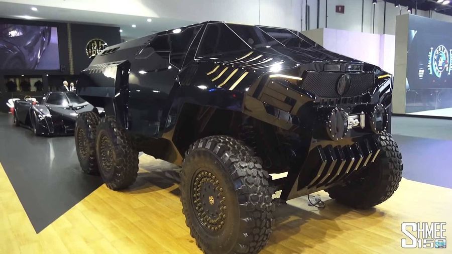 Devel Sixty là một chiếc 6X6 SUV Concept vượt mặt Mercedes-AMG G63