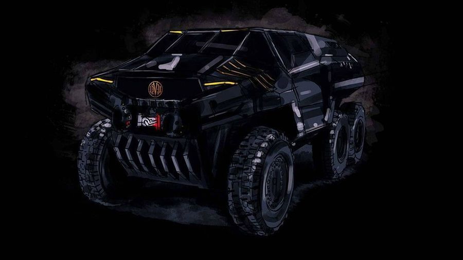 Devel Sixty là một chiếc 6X6 SUV Concept vượt mặt Mercedes-AMG G63