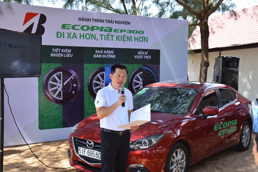 Bridgestone ra mắt lốp mới tiết kiệm nhiên liệu Ecopia EP300