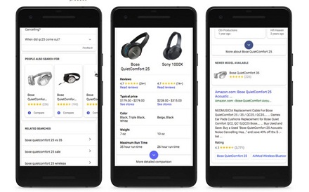 Google Search được nâng cấp, hỗ trợ mua sắm qua di động tốt hơn
