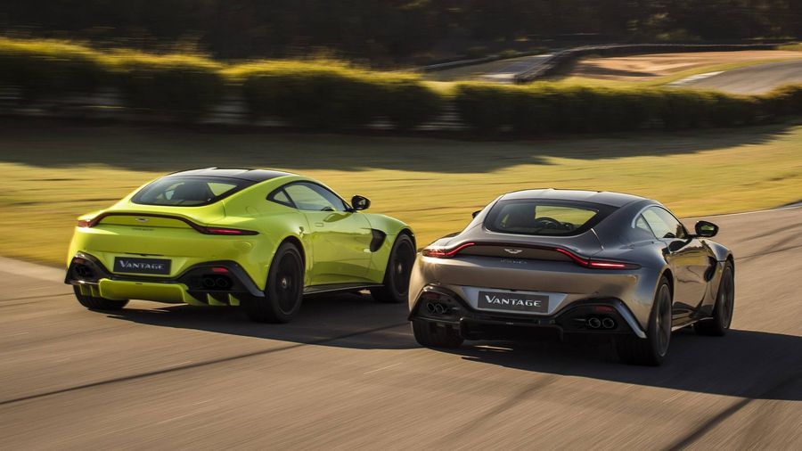 Chi tiết Aston Martin Vantage 2018 vừa trình làng với 503 mã lực và thân xe quyến rũ