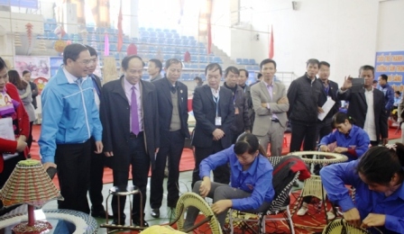 Khai mạc Hội thi Bàn tay vàng thanh niên làng nghề truyền thống năm 2017