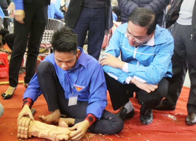 Khai mạc Hội thi Bàn tay vàng thanh niên làng nghề truyền thống năm 2017