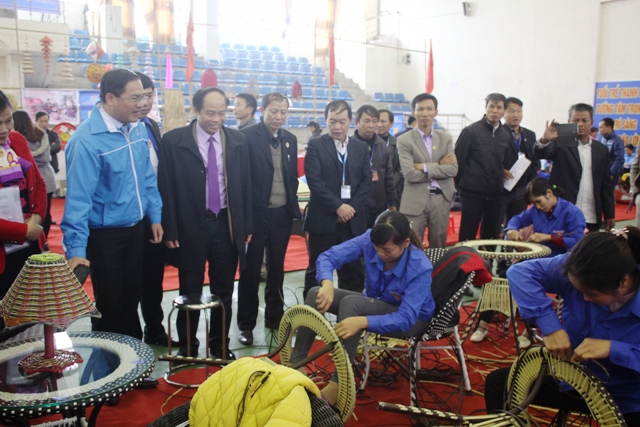 Khai mạc Hội thi Bàn tay vàng thanh niên làng nghề truyền thống năm 2017