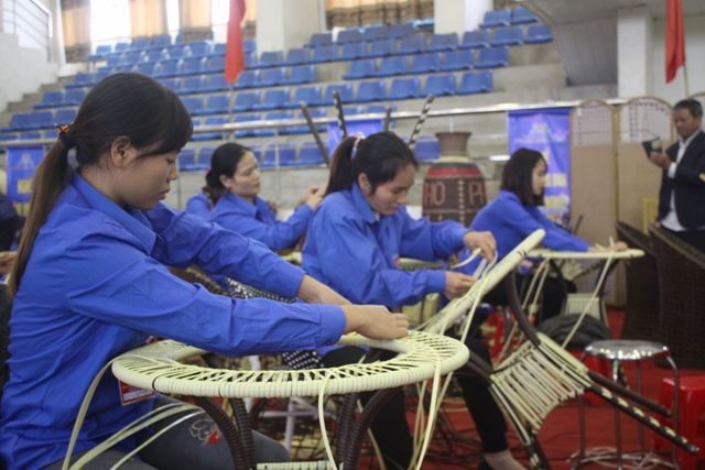Khai mạc Hội thi Bàn tay vàng thanh niên làng nghề truyền thống năm 2017