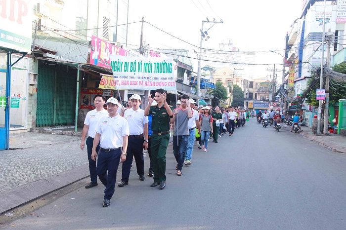 Chương trình “Đi bộ vì Môi trường” tại Tp. Hồ Chí Minh