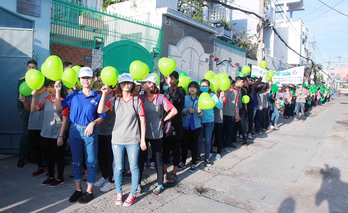 Chương trình “Đi bộ vì Môi trường” tại Tp. Hồ Chí Minh