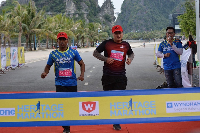 Gần 1.200 VĐV tham gia giải chạy Halong Bay Heritage Marathon
