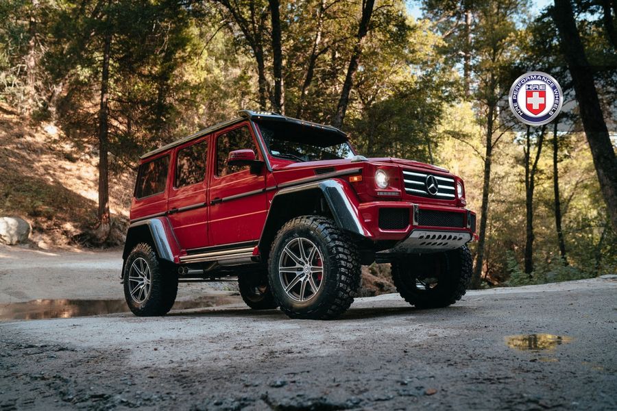 Mercedes-AMG G550 4x4² thay diện mạo với các bánh xe mới