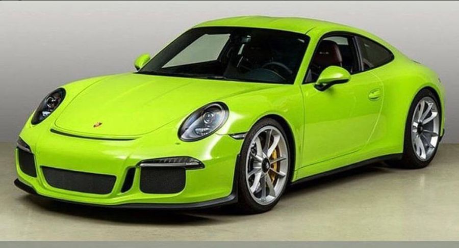 Porsche 911 R Acid Green
