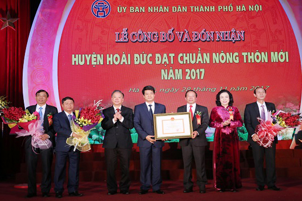Hoài Đức: Huyện nông thôn mới hôm nay, đô thị giàu đẹp ngày mai