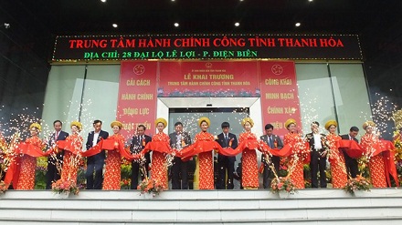 Thanh Hóa khai trương trung tâm Hành chính công