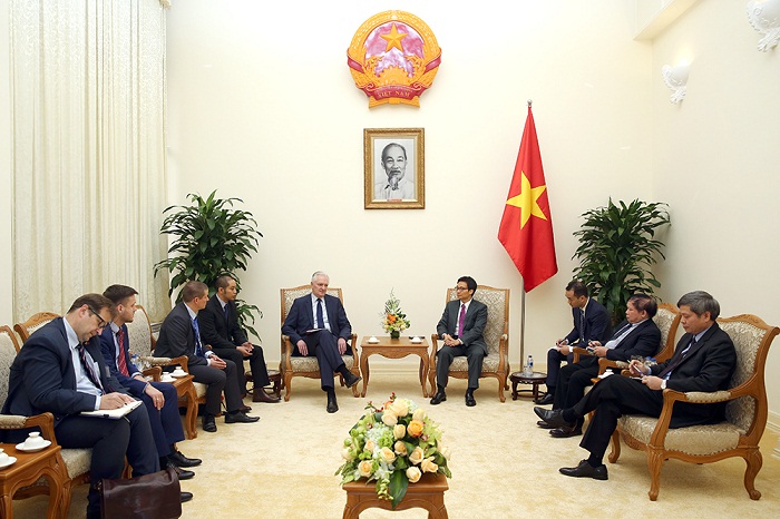 Phó Thủ tướng Vũ Đức Đam tiếp Phó Thủ tướng Ba Lan