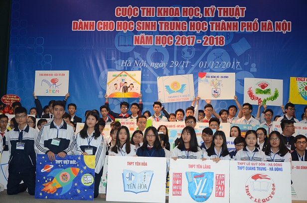 Hà Nội: 85 đề tài dự thi khoa học kỹ thuật học sinh Trung học