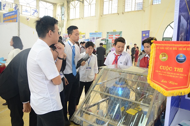 Hà Nội: 85 đề tài dự thi khoa học kỹ thuật học sinh Trung học