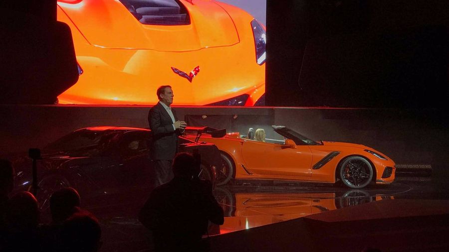 Chevrolet Corvette ZR1 Convertible 2018 