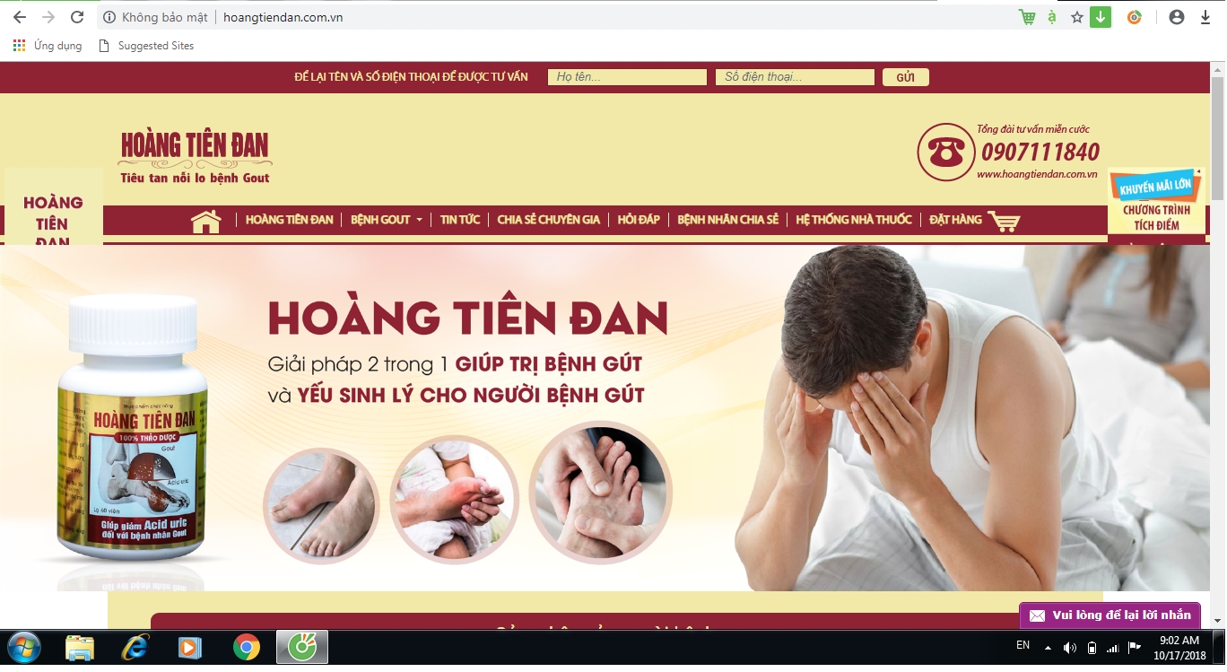 Thực phẩm bảo vệ sức khỏe “Hoàng Tiên Đan” quảng cáo như thuốc chữa bệnh?