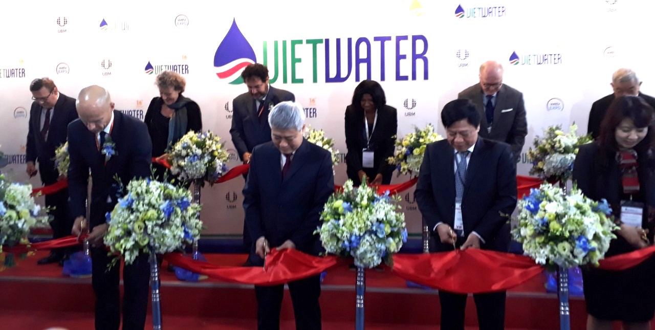 TP HCM khai mạc Triển lãm về ngành nước Vietwater 2018