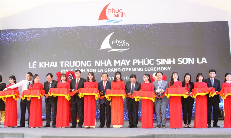 Khánh thành Nhà máy cà phê - Phúc Sinh Sơn La