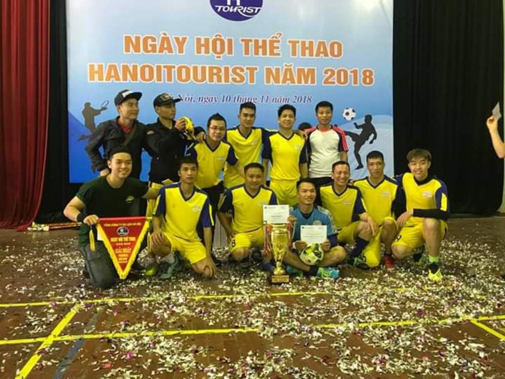 Ngày hội thể thao đã tạo ra sân chơi lành mạnh, tạo sự đoàn kết gắn bó giữa các cán bộ, công nhân trong Tổng công ty Du lịch Hà Nội