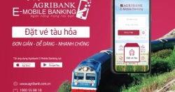 Đặt vé tàu hỏa trực tuyến ngay trên Ứng dụng Agribank E-Mobile Banking