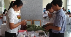 Khoảng 150 gian hàng tham gia Hội chợ làng nghề Việt Nam