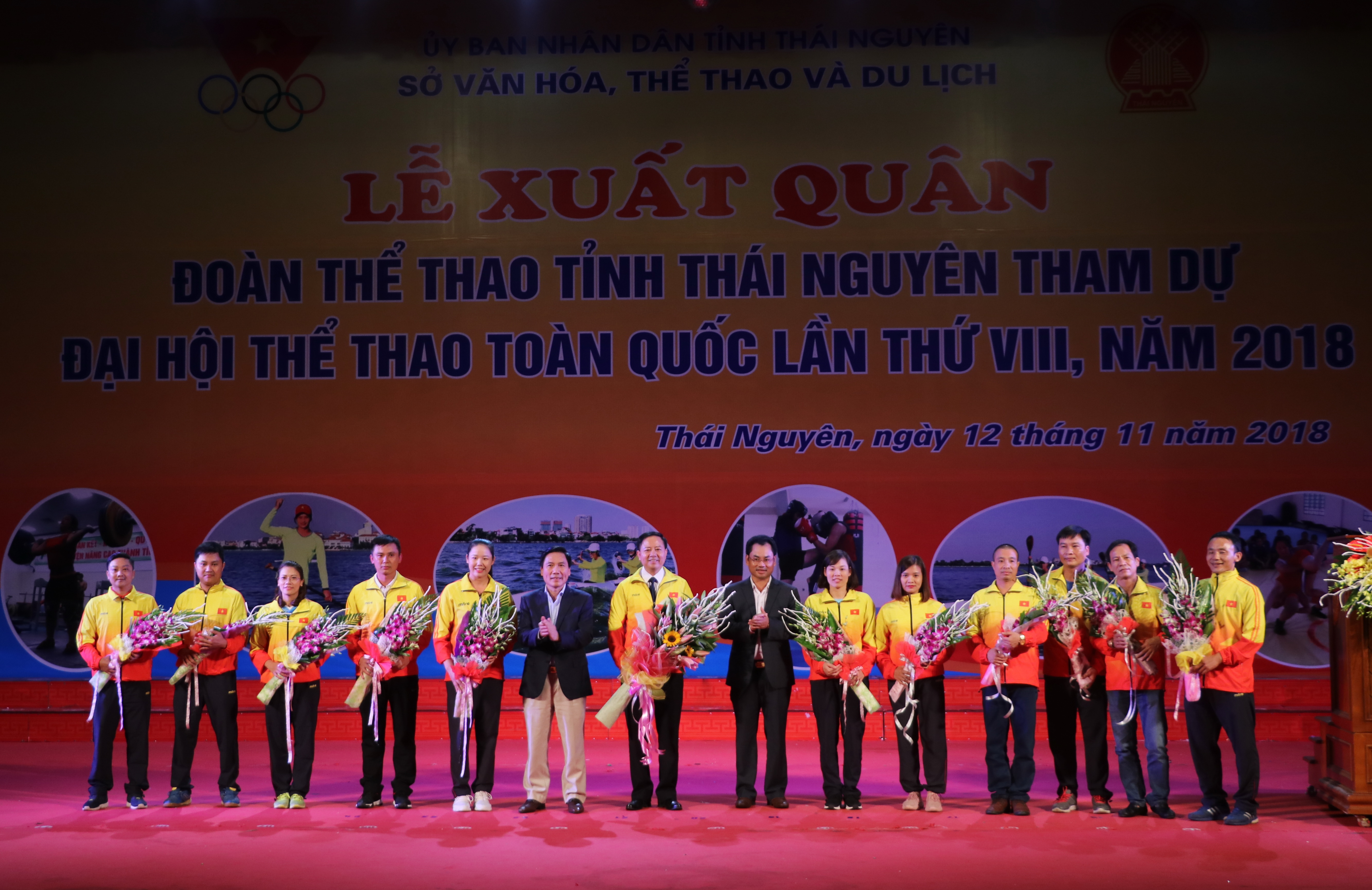 Thái Nguyên: Tổ chức Lễ xuất quân tham dự Đại hội Thể dục thể thao toàn quốc lần thứ VIII