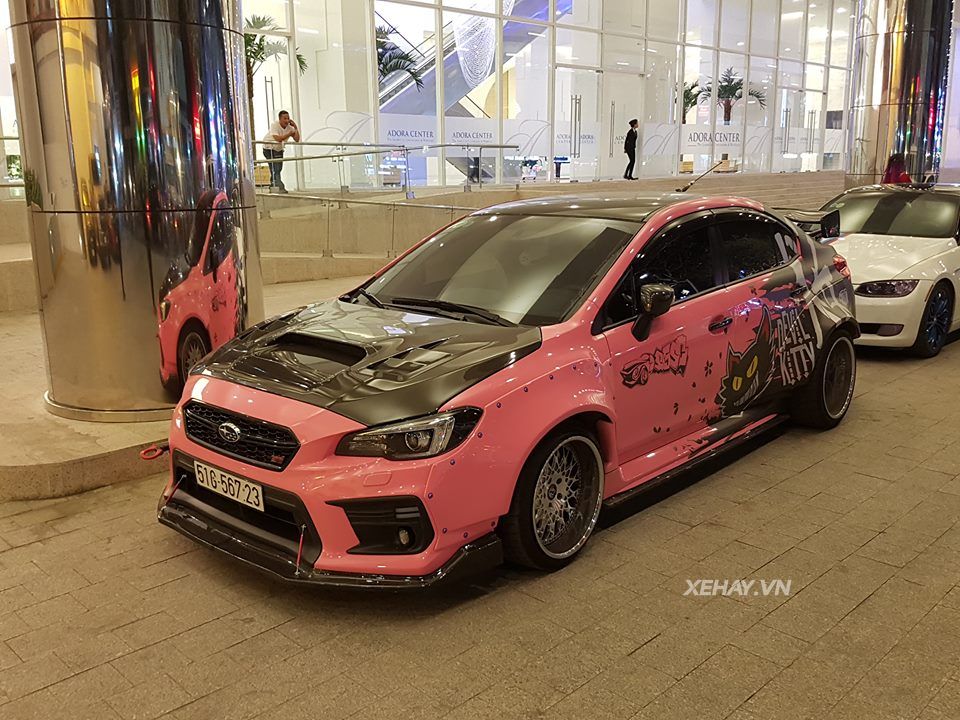 Độ thân rộng hầm hố, Subaru WRX STi ở Việt Nam vẫn