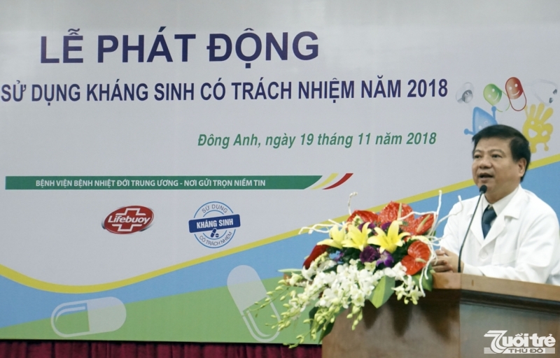 GS.TS Nguyễn Văn Kính phát biểu khai mạc tại Lễ phát động