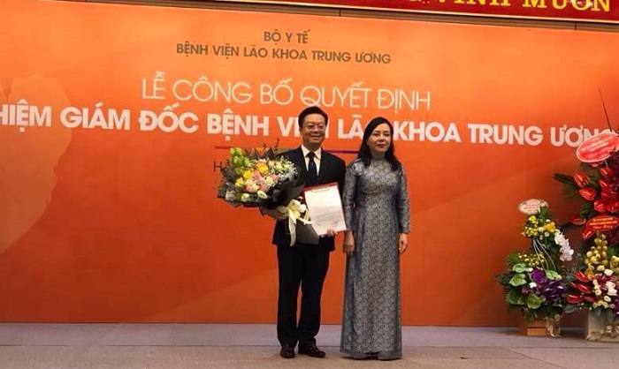 TS. BS Nguyễn Trung Anh giữ chức Giám đốc Bệnh viện Lão khoa Trung ương