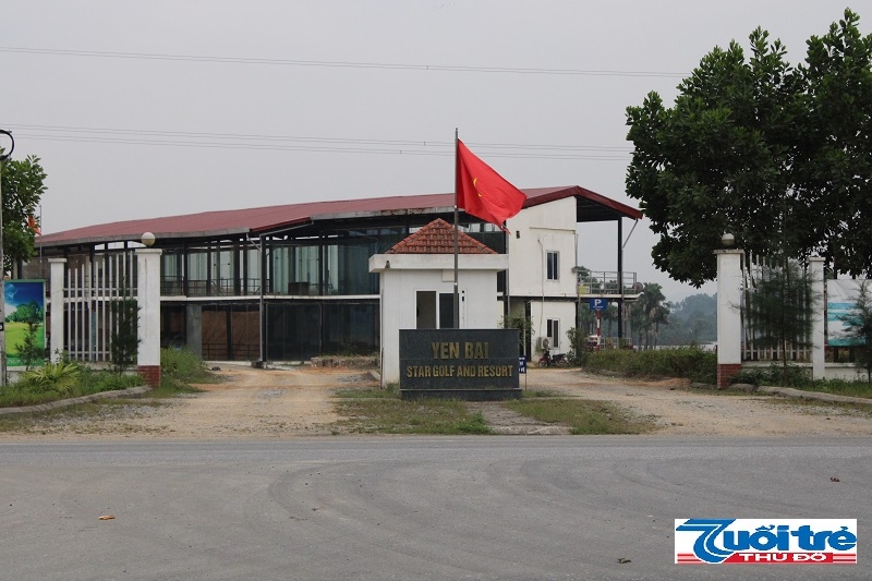 Được cấp chủ trương đầu tư từ năm 2014, tuy nhiên, đến năm 2018, UBND tỉnh Yên Bái mới giao đất cho doanh nghiệp. Ảnh Đức Mậu
