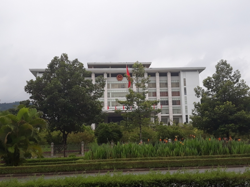 Chủ tịch UBND tỉnh Lào Cai chỉ đạo các đơn vị tăng cường công tác quản lý nhà nước về đất đai, xây dựng, sử dụng đất đúng mục đích trên địa bàn tỉnh Lào Cai. Ảnh Đức Mậu