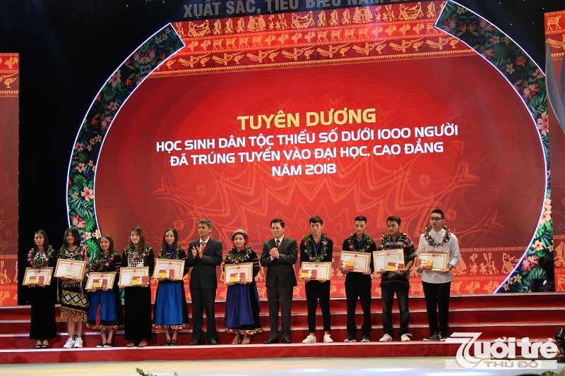 Tuyên dương 166 học sinh, sinh viên dân tộc thiểu số xuất sắc, tiêu biểu 2018