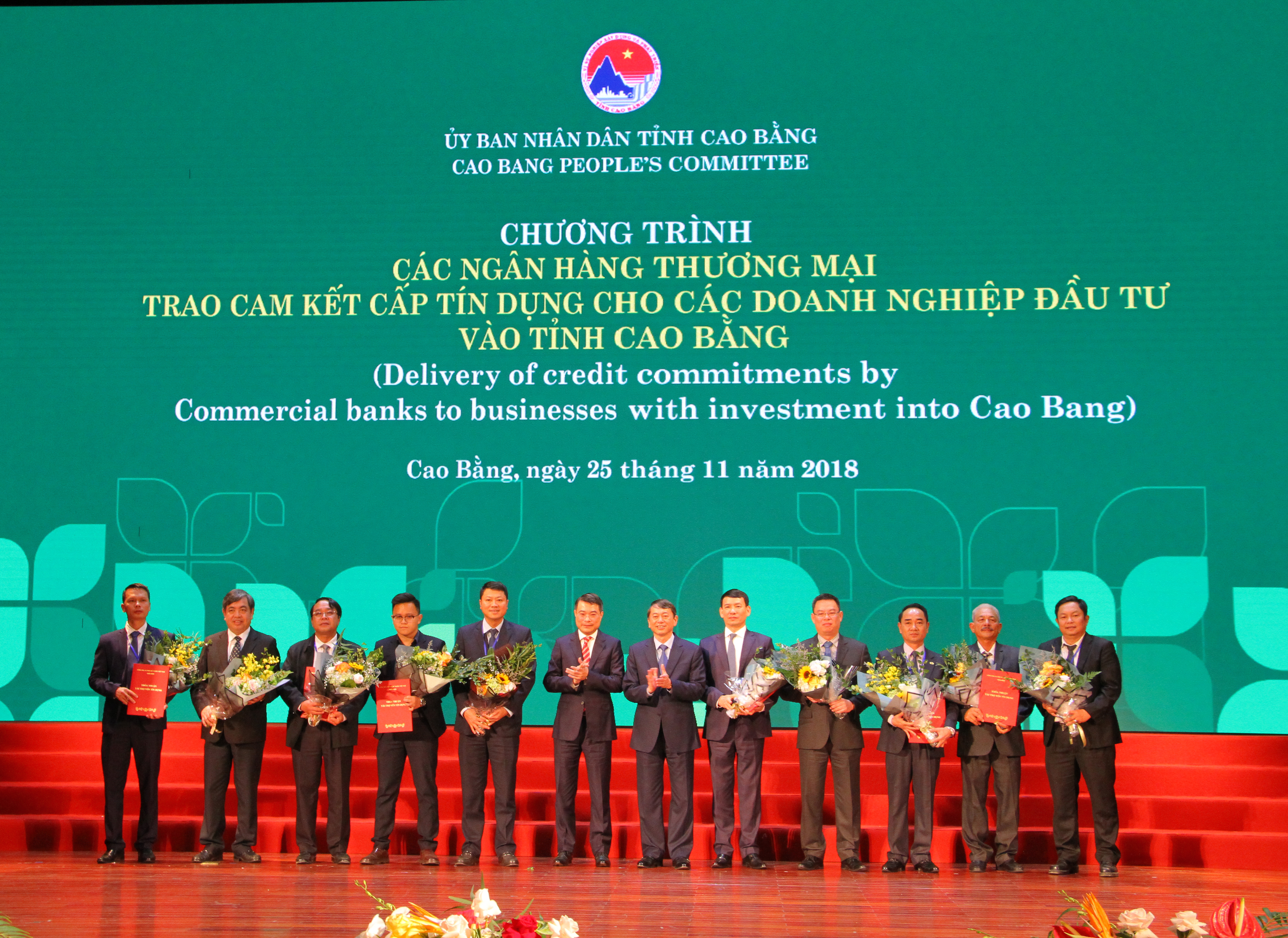 Agribank cam kết đầu tư hơn 700 tỷ đồng vào tỉnh Cao Bằng
