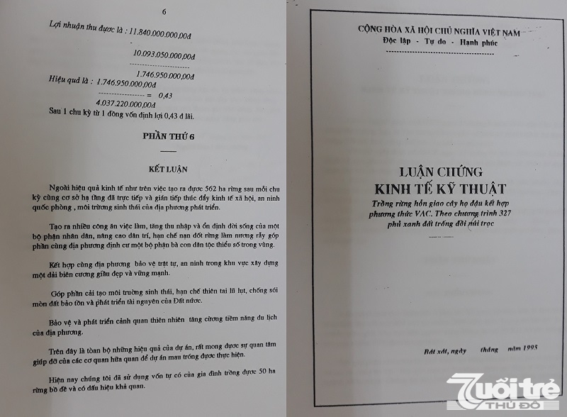 Theo ông Quyền, diện tích 50ha tại thôn Châu Giàng, xã Bản Qua, huyện Bát Xát, Lào Cai là do ông khai hoang trước khi được giao đất.