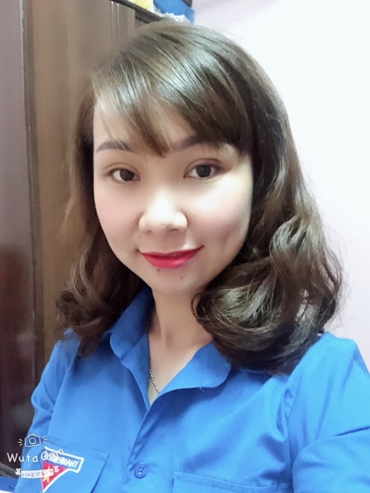Nguyễn Thị Mai Phương, Ủy viên Ban Thường vụ Quận đoàn Hoàn Kiếm, Hà Nội (Ảnh: Phương Thanh)
