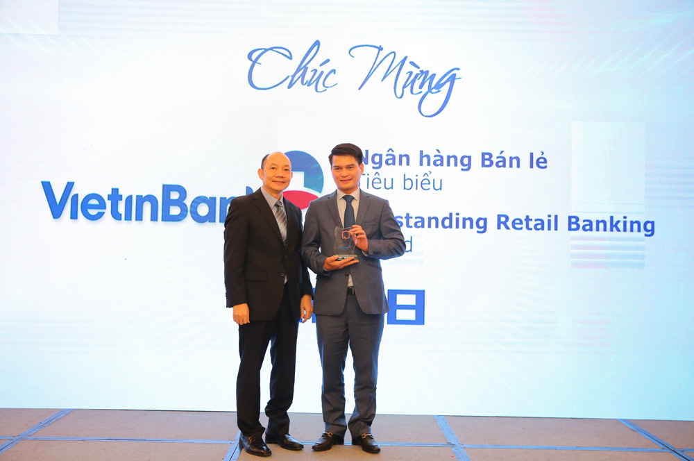 VietinBank nhận cú đúp giải thưởng bán lẻ năm 2018