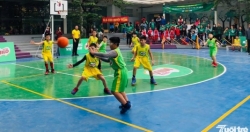 142 đội tham gia Giải bóng rổ học sinh tiểu học Hà Nội lần thứ XIII