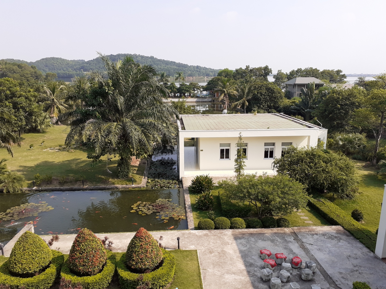 Khu nhà khách 1 tầng tại Ngọc Linh Ecogarden với diện tích 280m2