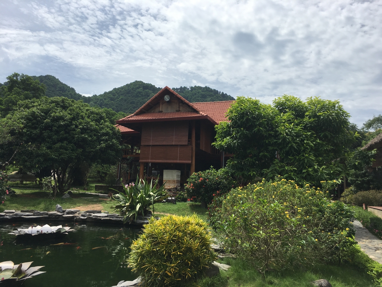 Nhà gỗ tại Ngọc Linh Ecogarden