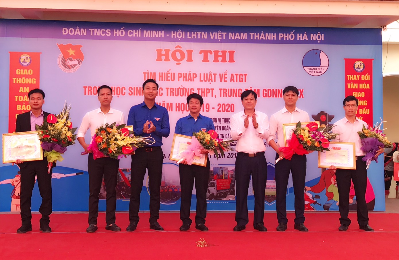 Học sinh huyện Đan Phượng thi tìm hiểu pháp luật về an toàn giao thông