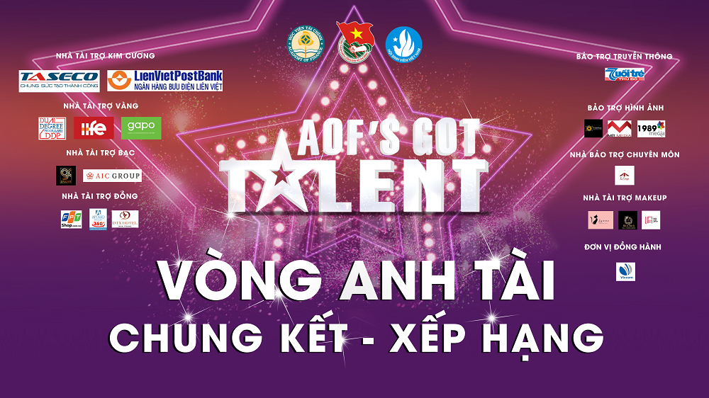 Chung kết Cuộc thi Tìm kiếm tài năng sinh viên - AOF's Got Talent 2019