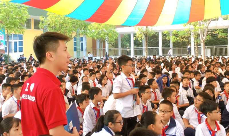 Học sinh quận Hà Đông hào hứng với
