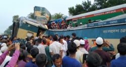 Hai đoàn tàu hỏa đâm trực diện khiến ít nhất 15 người thiệt mạng tại Bangladesh